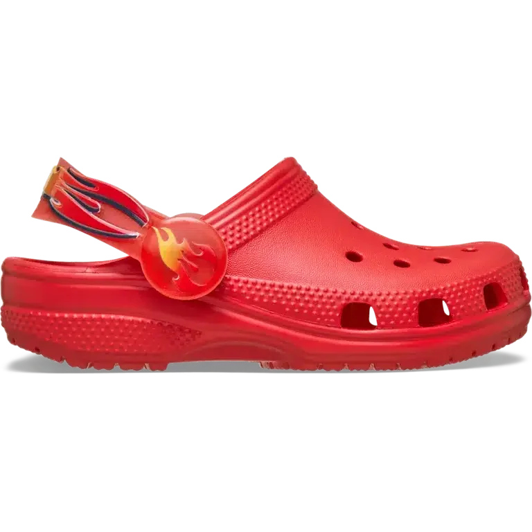 Zuecos Classic Flame Lights con correa trasera para niños pequeños Zuecos Classic Flame Lights con correa trasera para niños pequeños