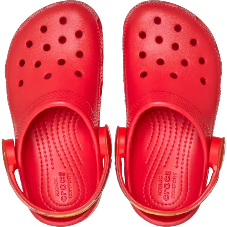 Zuecos Classic Flame Lights con correa trasera para niños pequeños Zuecos Classic Flame Lights con correa trasera para niños pequeños