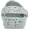 Zuecos Classic Glow Paint Splatter para niños Zuecos Classic Glow Paint Splatter para niños