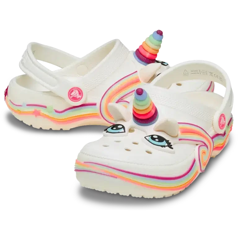 Zuecos Classic Iam Unicorn Lights para niños Zuecos Classic Iam Unicorn Lights para niños