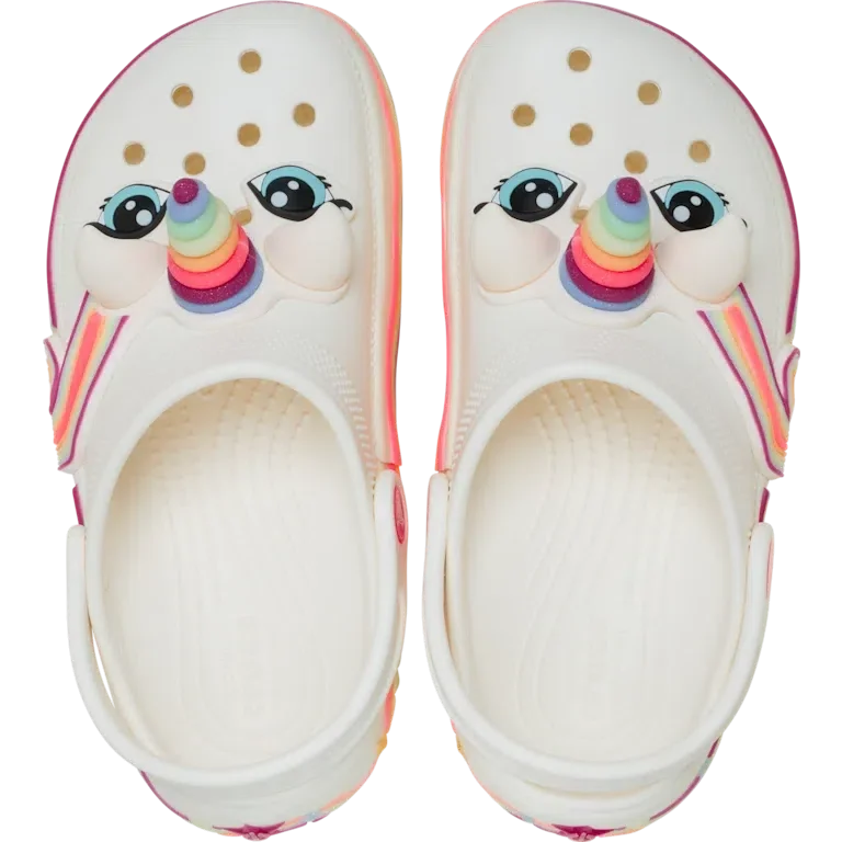Zuecos Classic Iam Unicorn Lights para niños Zuecos Classic Iam Unicorn Lights para niños