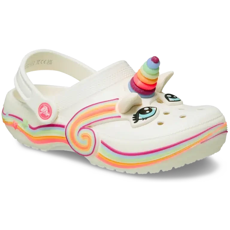 Zuecos Classic Iam Unicorn Lights para niños Zuecos Classic Iam Unicorn Lights para niños