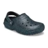 Zuecos Classic Lined Clog con Glitter negro y «Starry Skies»