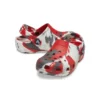 Zuecos Classic Marbled «Blanco, rojo y gris»