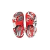 Zuecos Classic Marbled «Blanco, rojo y gris»