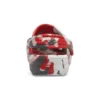 Zuecos Classic Marbled «Blanco, rojo y gris»