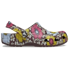 Zuecos Classic Retro Floral «Amarillo Rosa»