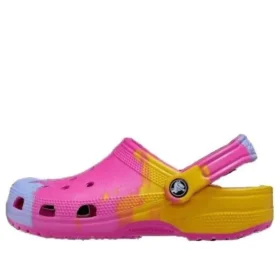 Zuecos clásicos con degradado «rosa, amarillo y azul»