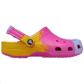 Zuecos clásicos con degradado «rosa, amarillo y azul»