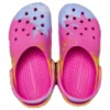 Zuecos clásicos con degradado «rosa, amarillo y azul»