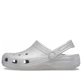 Zuecos clásicos con Glitter «Silver»
