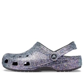 Zuecos clásicos con Glitter «Silver Multi»