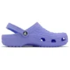 Zuecos clásicos de piel de cocodrilo «Purple»