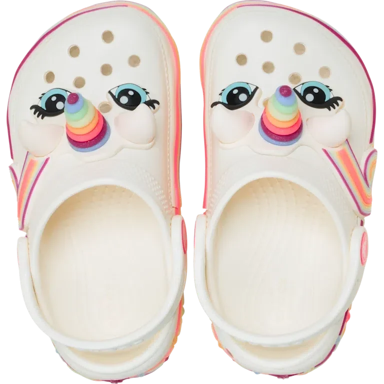 Zuecos clásicos «I am Unicorn Lights» para niños pequeños Zuecos clásicos «I am Unicorn Lights» para niños pequeños