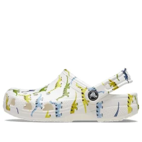 Zuecos con estampado clásico «White»