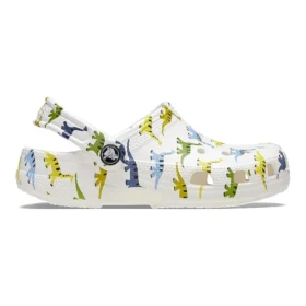 Zuecos con estampado clásico «White»
