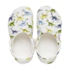 Zuecos con estampado clásico «White»