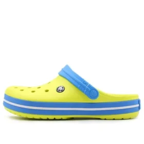 Zuecos Crocband «Amarillo-azul»