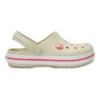 Zuecos Crocband Clog «Beige Red»