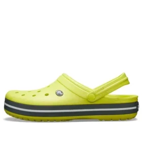 Zuecos Crocband Clog «Citrus Grey»