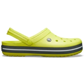 Zuecos Crocband Clog «Citrus Grey»