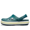 Zuecos Crocband Clog «Verde-Blanco»