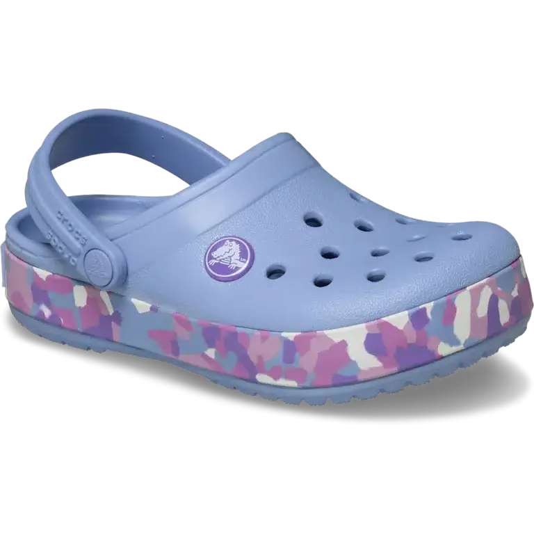 Zuecos Crocband Glow Confetti Band para niños pequeños Zuecos Crocband Glow Confetti Band para niños pequeños