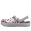 Zuecos Crocband Graphic III «Grey Pink»