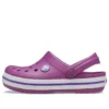 Zuecos Crocband «Purple White»