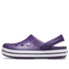 Zuecos Crocband «Purple White»