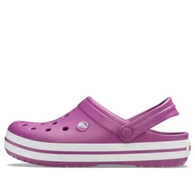 Zuecos Crocband «Purple White»