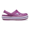 Zuecos Crocband «Purple White»