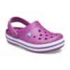 Zuecos Crocband «Purple White»