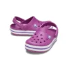 Zuecos Crocband «Purple White»