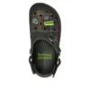 Zuecos Crocs x Barbour «Olive Plaid»