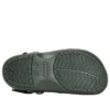 Zuecos Crocs x Barbour «Olive Plaid»