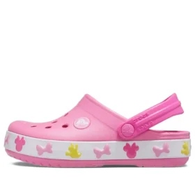 Zuecos Crocs x Disney de Mickey y Minnie Mouse «Pink White»