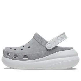 Zuecos Crush reflectantes «Grey White»
