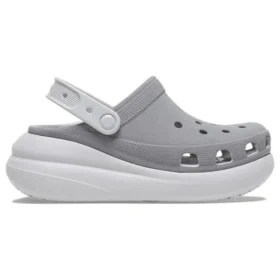 Zuecos Crush reflectantes «Grey White»