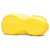 Zuecos de plataforma clásicos Crocs x Smiley World Charm «Yellow White»