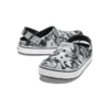 Zuecos estampados Off Court «Gris, negro y blanco»
