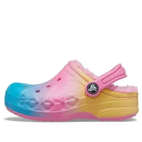 Zuecos forrados estampados Baya «Pink Lemonade Multi»