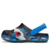 Zuecos Fun Lab Shark Lights «Negro, gris y azul»
