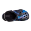 Zuecos Galaxy con correa peluda y forro Baya «Black Multi»