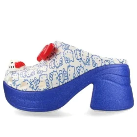 Zuecos Hello Kitty Siren «Blanco y azul»