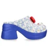 Zuecos Hello Kitty Siren «Blanco y azul»
