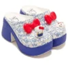 Zuecos Hello Kitty Siren «Blanco y azul»