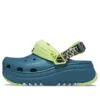Zuecos Hiker Xscape con estampado animal «Verde azulado»