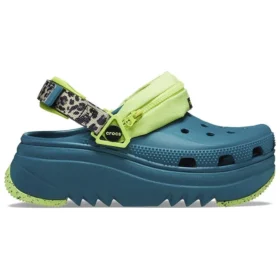 Zuecos Hiker Xscape con estampado animal «Verde azulado»