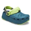 Zuecos Hiker Xscape con estampado animal «Verde azulado»